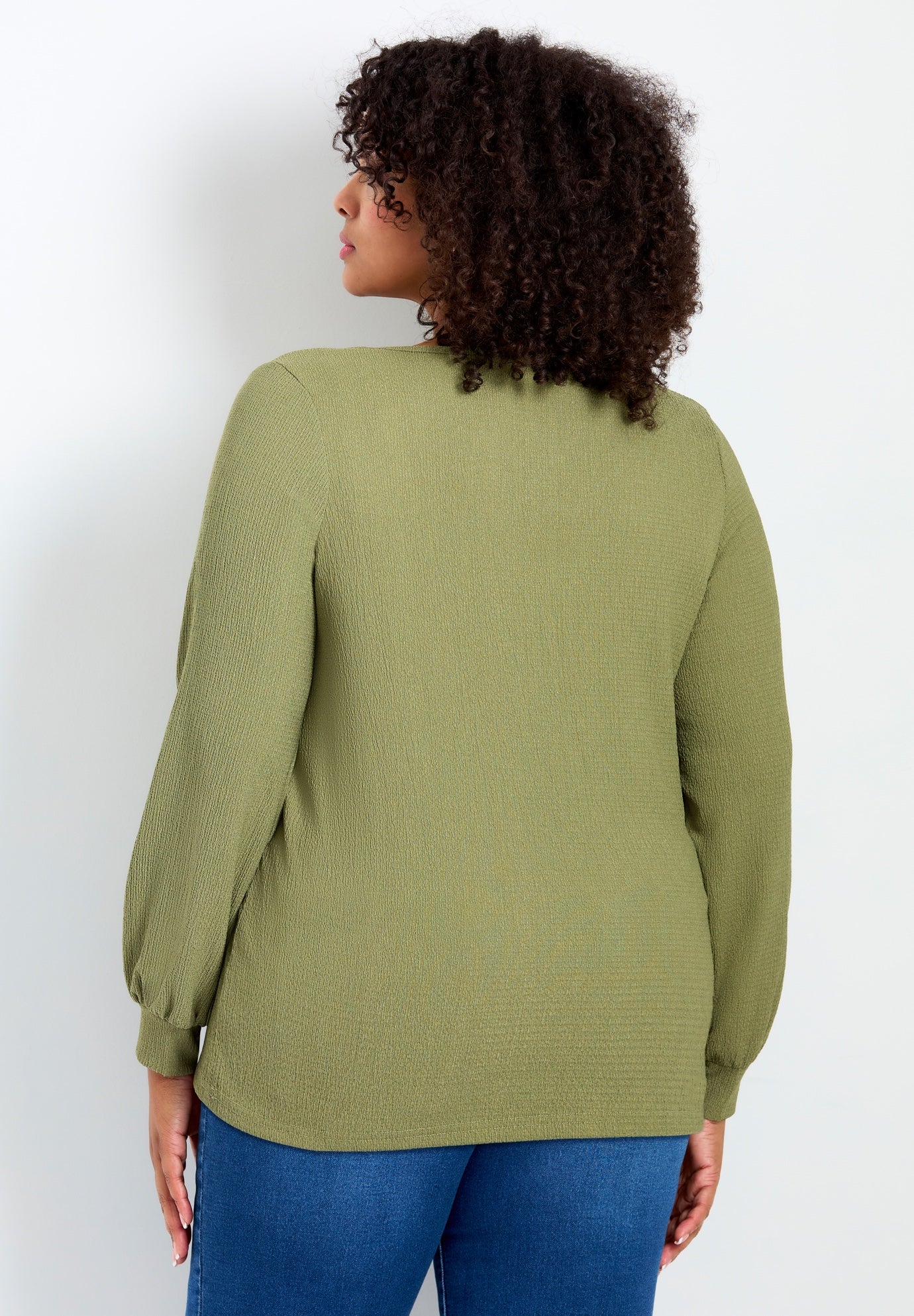 V-Neck Criss-Cross Top image number 1