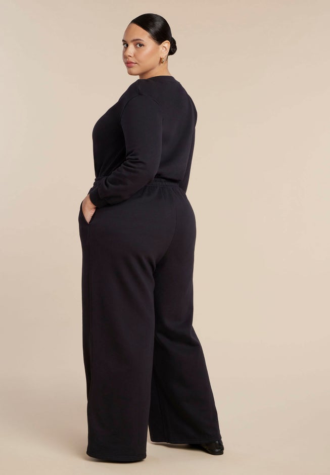 Button Up Long Sleeve Jumpsuit image number 3