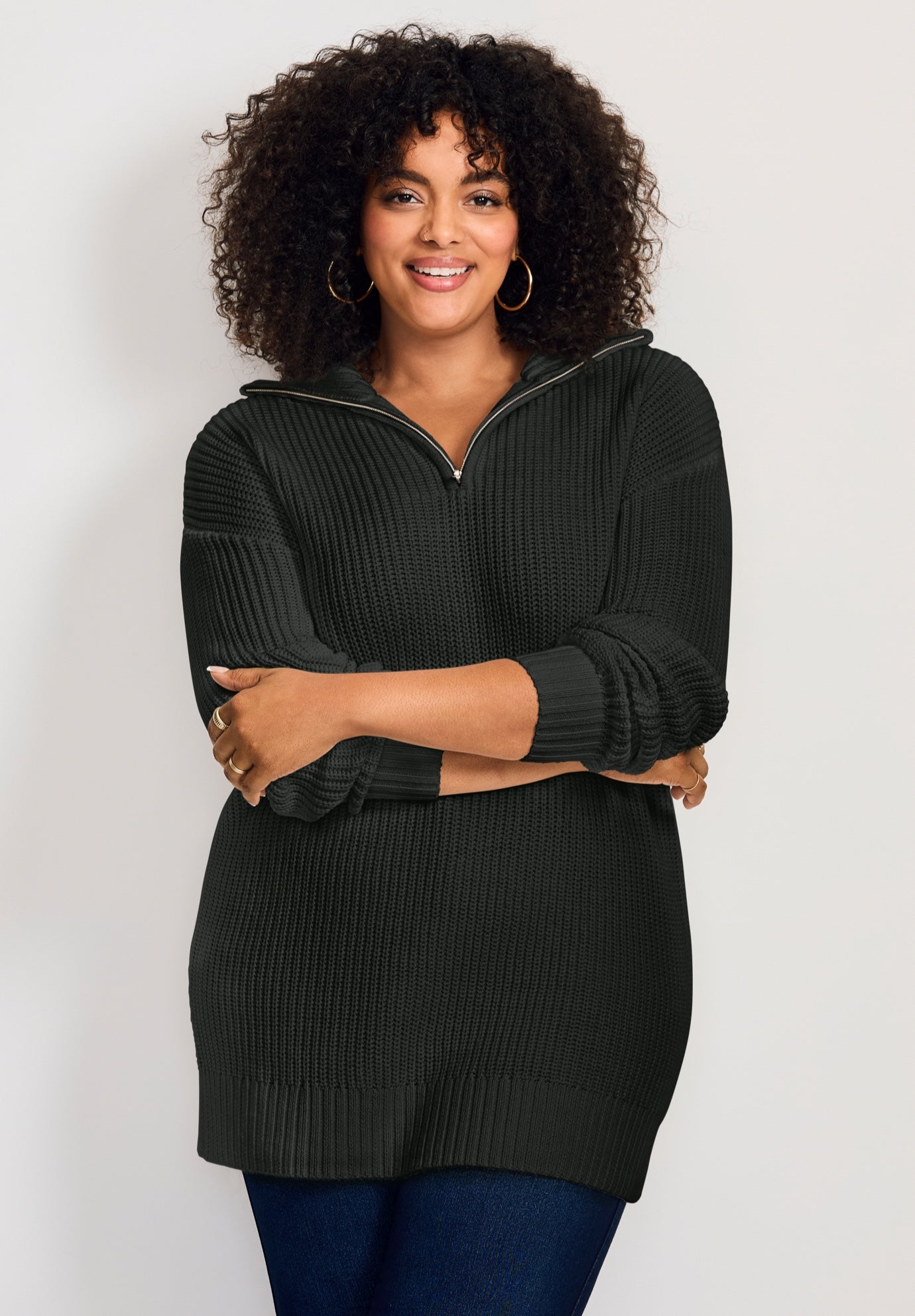 Half-Zip Pullover Sweater image number 0