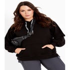 Frill Eggplant Hoodie image number null