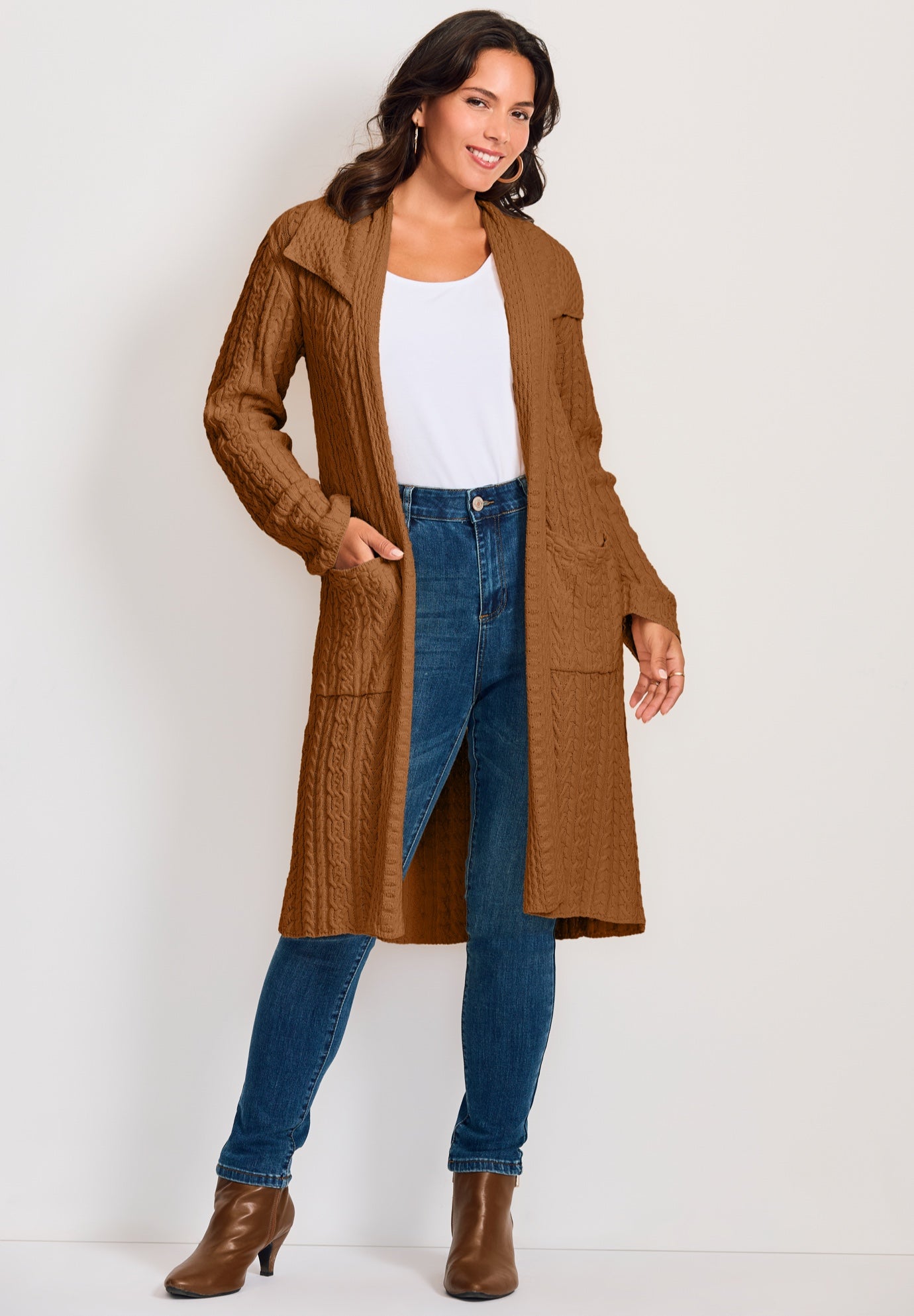 Cable Cardigan image number 0