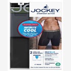 Jockey Infinite Cool Microfiber Stretch 8" Long Leg Boxer Brief - 2 Pack image number null