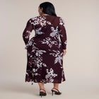 Asym Printed Midi Dress image number 1