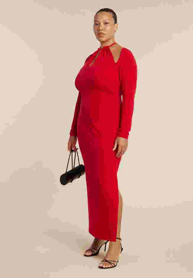 Keyhole Front Maxi Dress image number 0