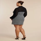 Tweed Twofer Mini Dress image number null