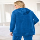 Velour Hoodie Sweatshirt image number null