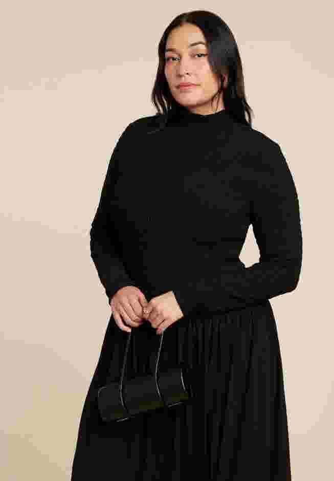 Smocked Midi Dress image number 3