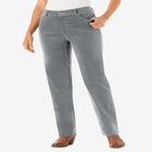 Corduroy Straight Leg Stretch Pant image number null