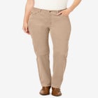 Corduroy Straight Leg Jeans image number null