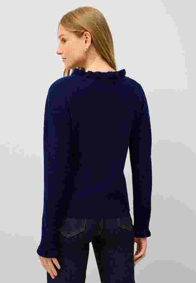 Ruffle Trim Pullover image number 1