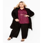 Eva Longline Gold Waist Belt Print Shirt image number null