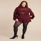 Paperbag Waist Mini Short image number null