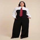 Bustier Button Up Twofer image number null