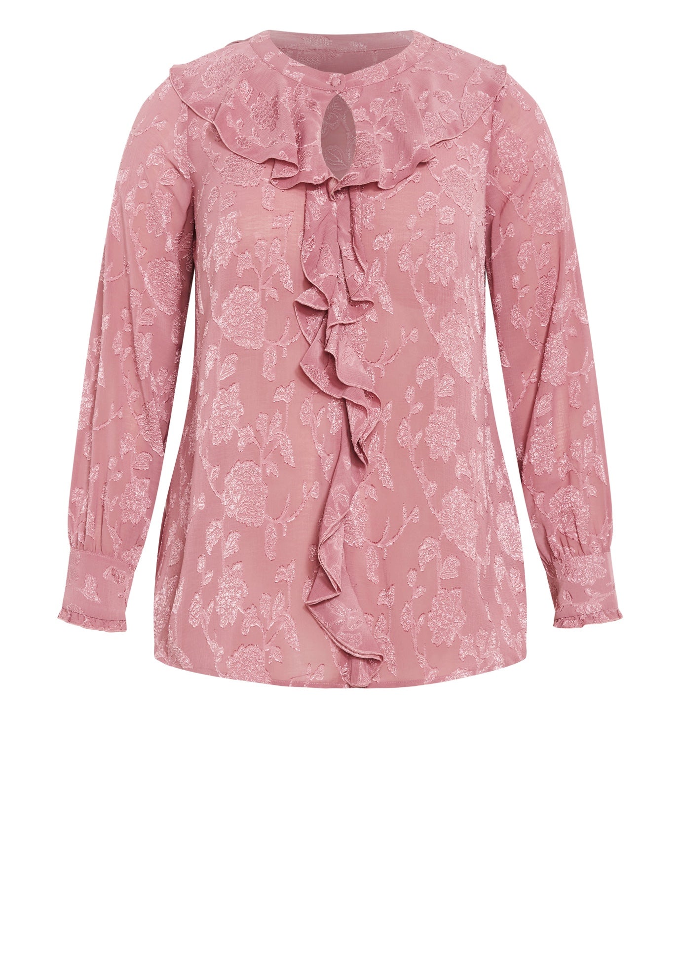 Blake Ruffle Neck Top image number 4