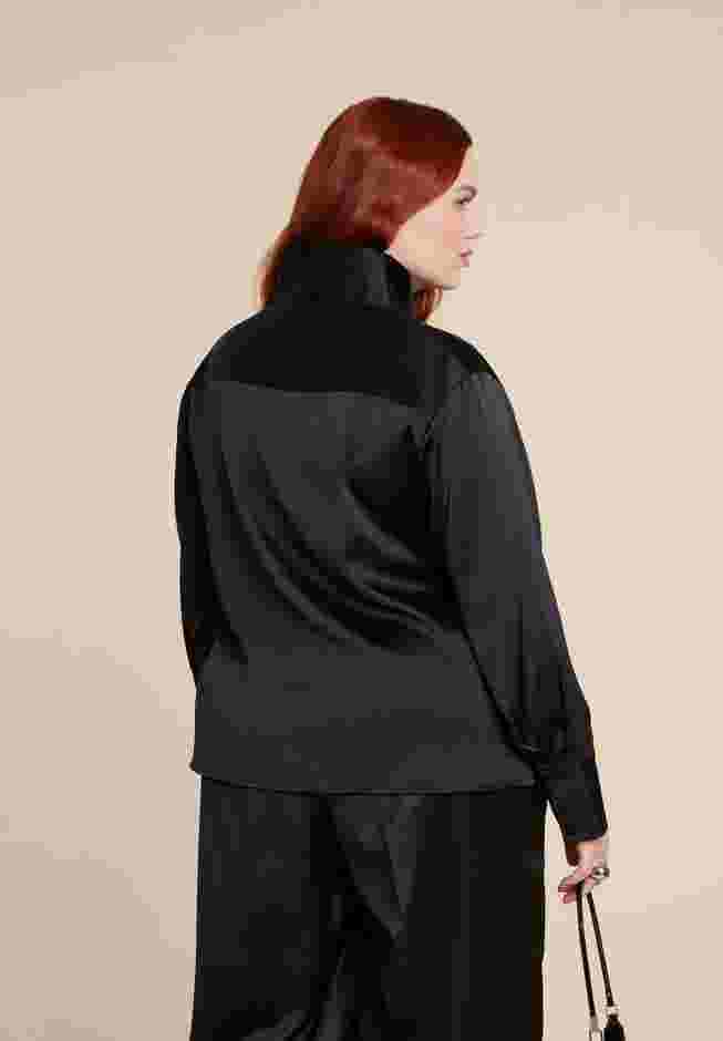 Deconstructed Neckline Blouse image number 1