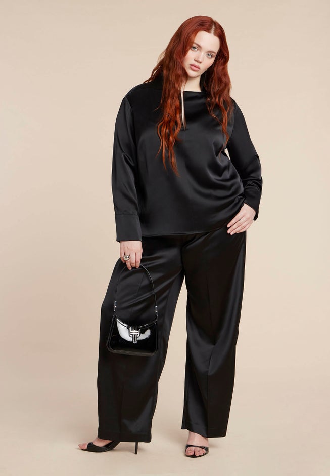 Deconstructed Neckline Blouse image number 2