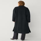 Double Breasted Wool Coat With Side Slits image number null
