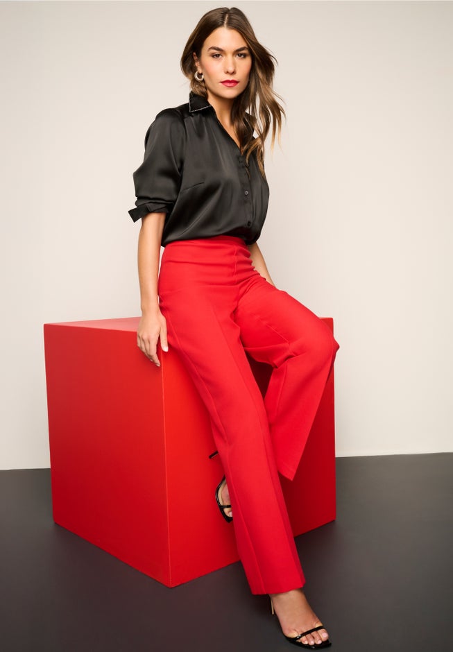 Kate Satin Blouse image number 3