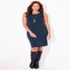 Chevron Shadow Jacket Dress image number null