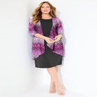 Chevron Shadow Jacket Dress image number null