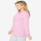 Satin Trim Sleep Tee image number null