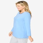 Satin Trim Sleep Tee image number null