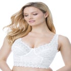 Amoureuse&reg; Longline Embroidered Bra image number null
