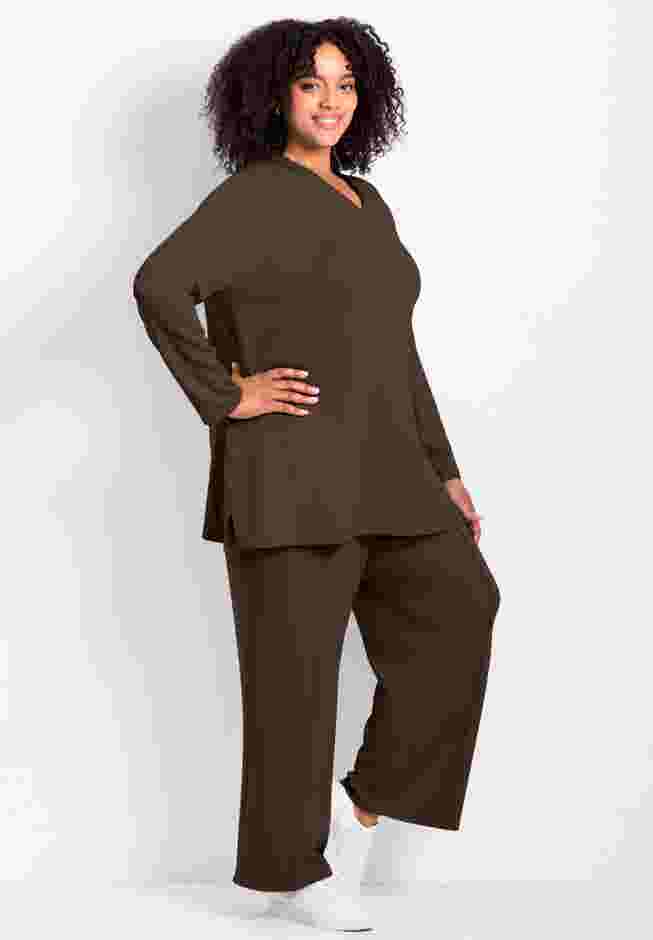 V-Neck Tunic Top image number 2