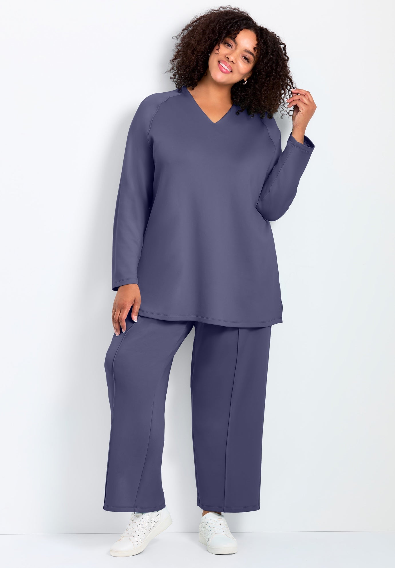 V-Neck Tunic Top image number 0