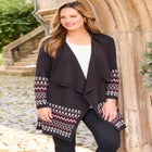 Fair Isle Cascade Cardigan image number null