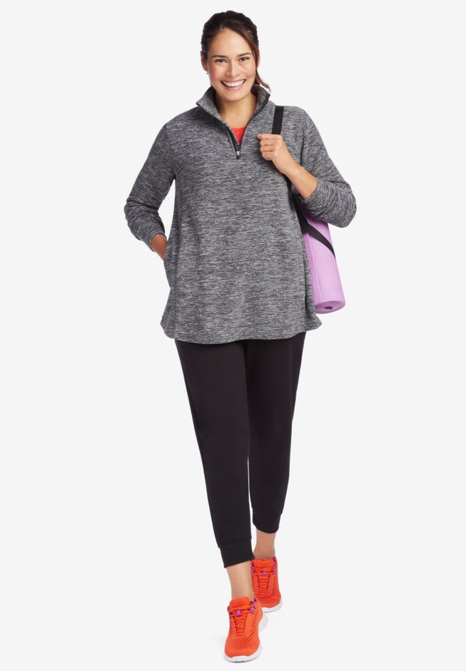 Microfleece Quarter-Zip Pullover image number 5