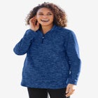 Microfleece Quarter-Zip Pullover image number null