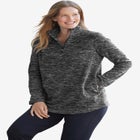 Microfleece Quarter-Zip Pullover image number null