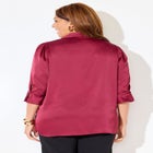 Satin Buttonfront Shirt image number null