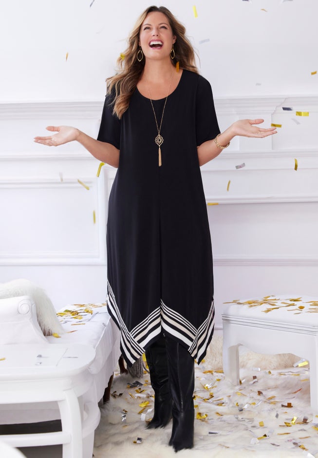 Stoneywood Stripe A-Line Dress (With Pockets) image number 4