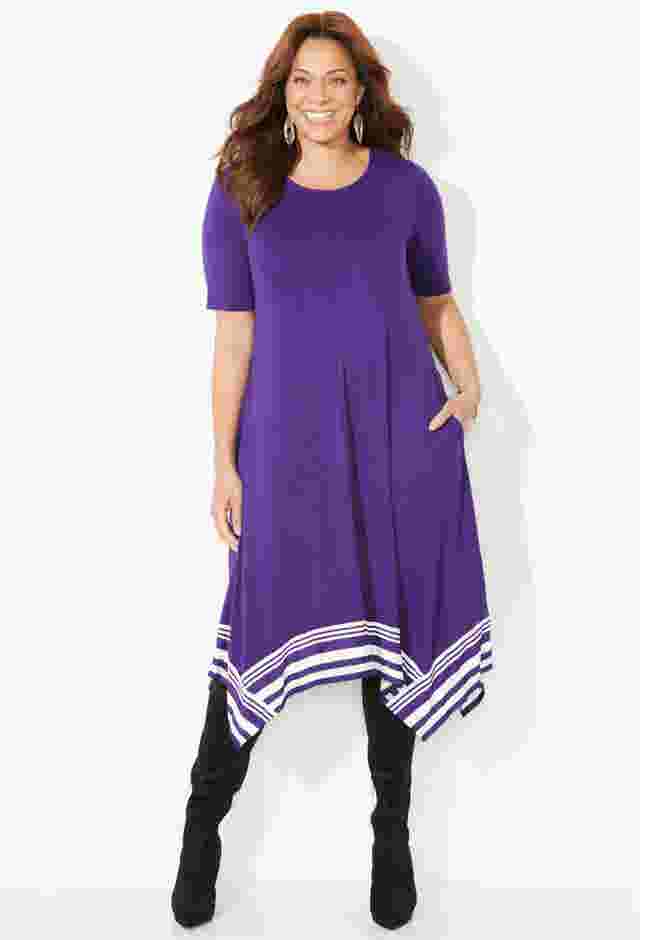 Stoneywood Stripe A-Line Dress (With Pockets) image number 0
