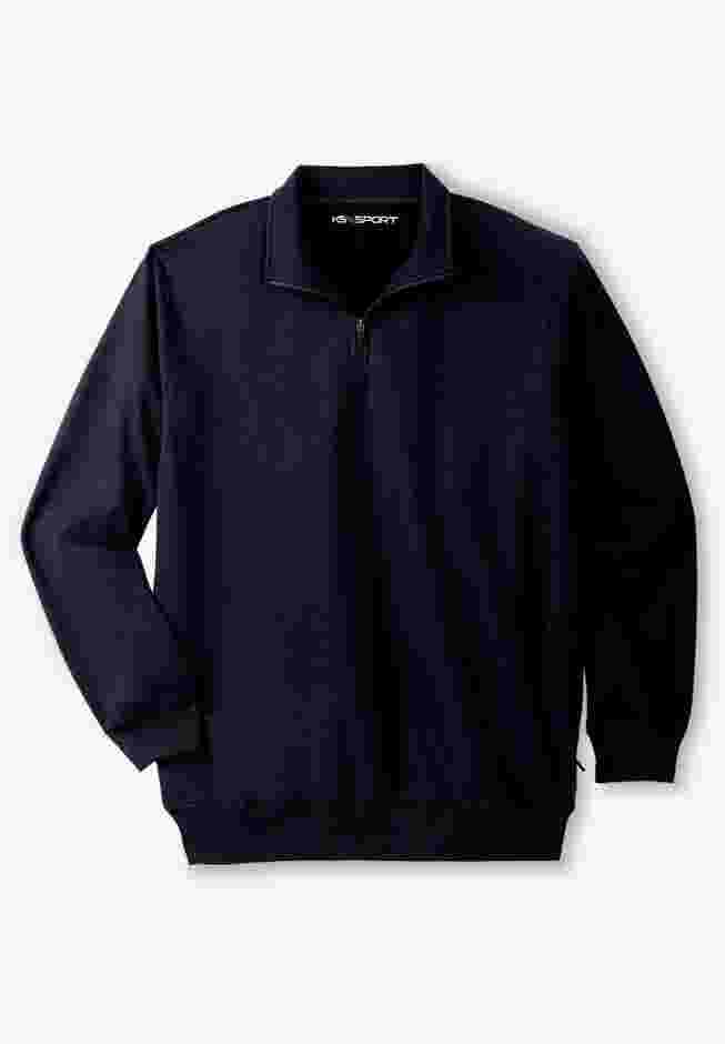 Quarter Zip-Front Wicking Fleece Jacket image number 0