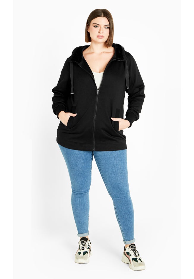 Felicity Zip Up Hood Fleece Jacket image number 1