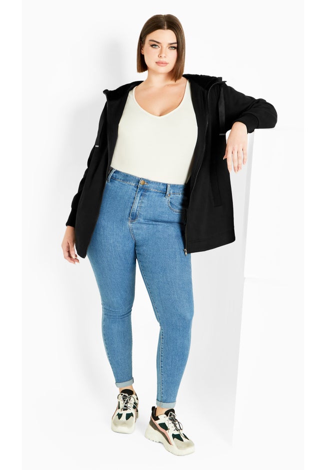 Felicity Zip Up Hood Fleece Jacket image number 2