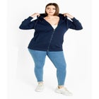 Felicity Zip Up Hood Fleece Jacket image number null