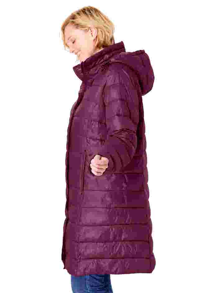 Long Packable Puffer Jacket image number 2
