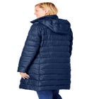 Long Packable Puffer Jacket image number null