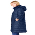 Long Packable Puffer Jacket image number null