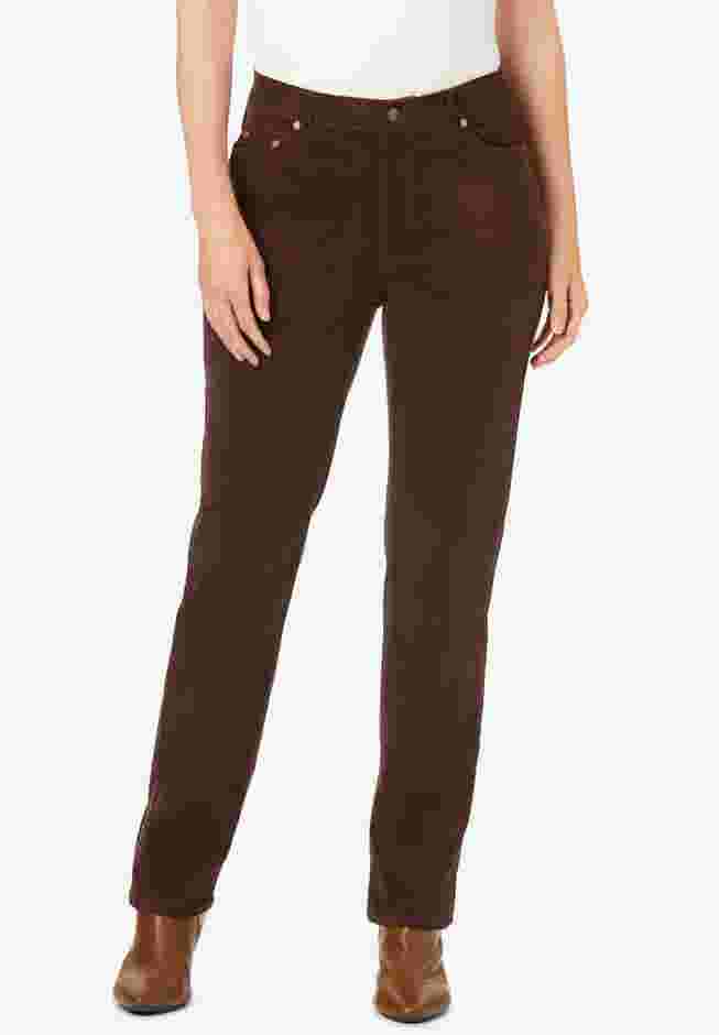 Stretch Corduroy Bootcut Jean image number 0