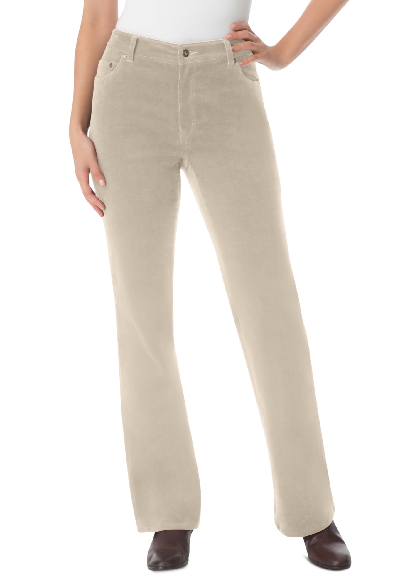 Corduroy Bootcut Jeans image number 0