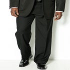 Plain Front Tuxedo Pants image number null