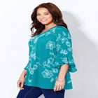 Embroidered Gauze Tunic image number null