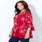 Embroidered Gauze Tunic image number null