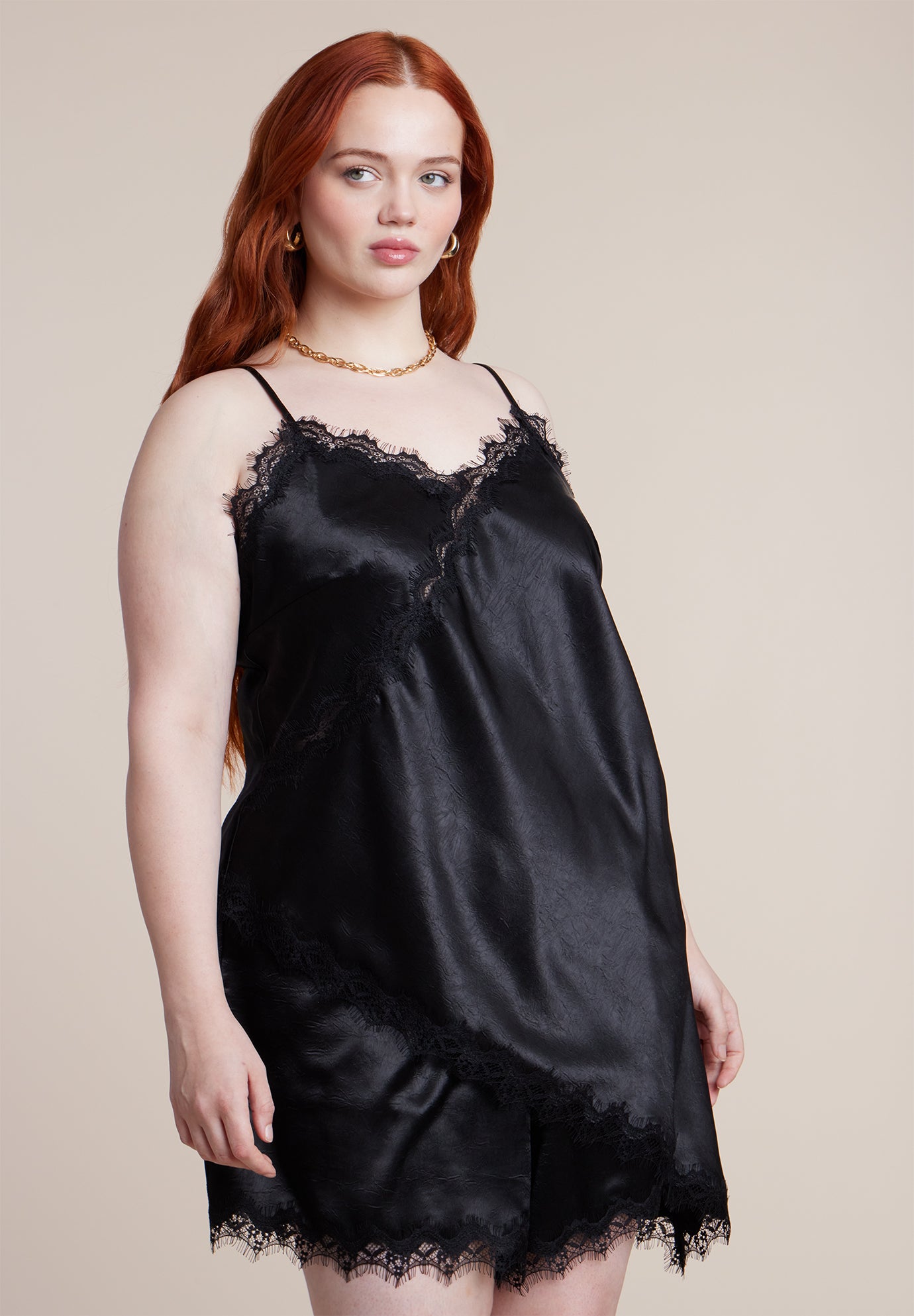 Lace Insert Cami Top image number 0