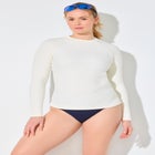 Chlorine Resistant Quick-Dry Long Sleeve Swim Rash Guard image number null